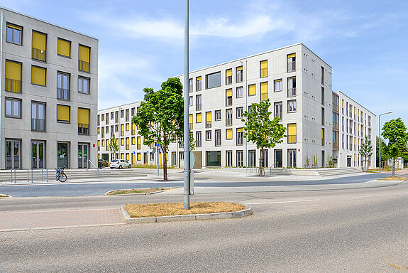 Die in vielfacher Hinsicht besondere Mehrgenerationenwohnen-Anlage in Lerchenfeld könnte Vorbild für andere Kommunen werden. 