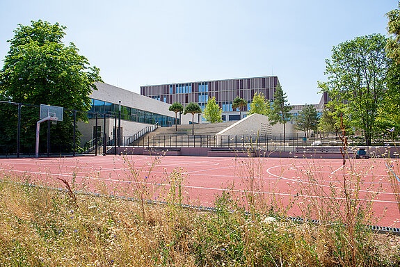 Schulen am SteinPark - Freianlagen. (Foto: Stadt Freising) 
