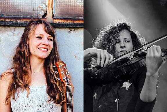 Bei "Female Acoustic" am 28. Juni 2024 sind auch Lisa Fitzek (links) und Susi Salomon am Start: unplugged music live! (Fotos: Birte Lebender und Klaus Lüchau)
